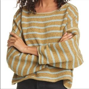 free people  Bardot Serenity combo sweater
